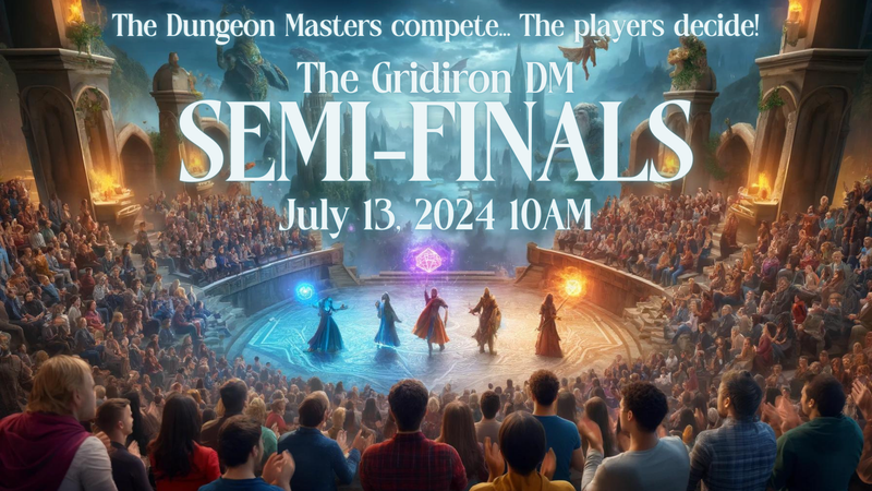 Gridiron DM Competition Semi-Finals Player Signup Ticket