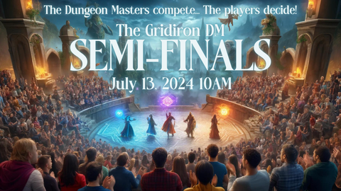 Gridiron DM Competition Semi-Finals Player Signup Ticket
