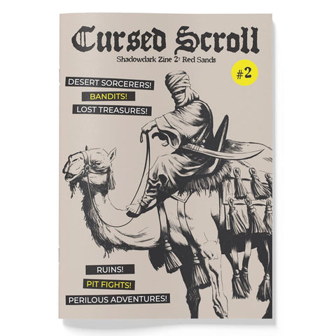 Cursed Scroll Zine, Vol. 2: Red Sands