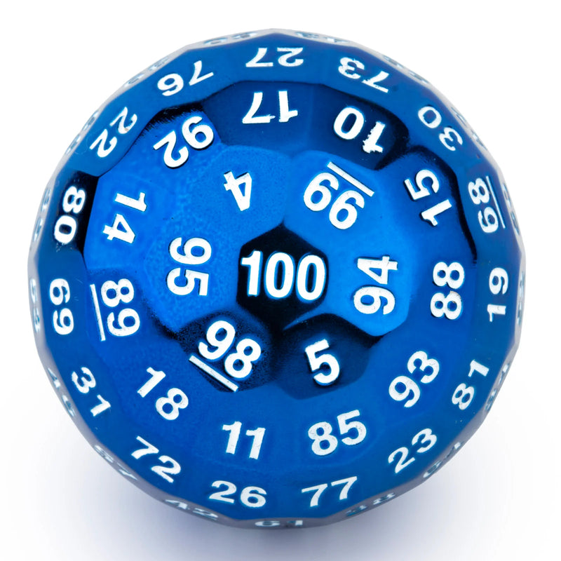 Titans Fist D100 - Blue W/ White