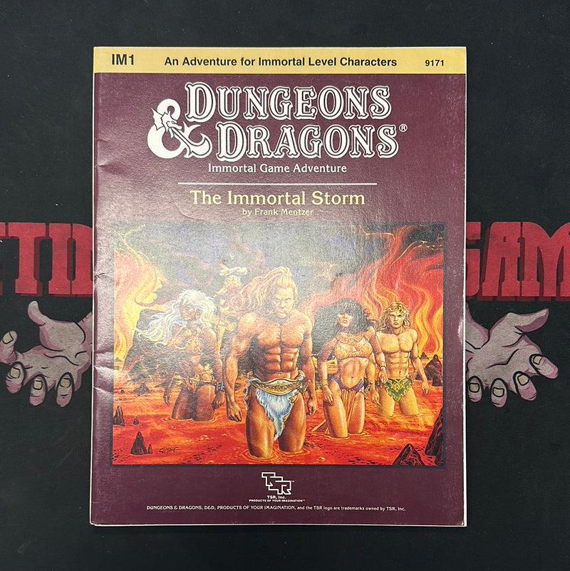 Dungeons & Dragons 1E - The Immortal Storm IM1