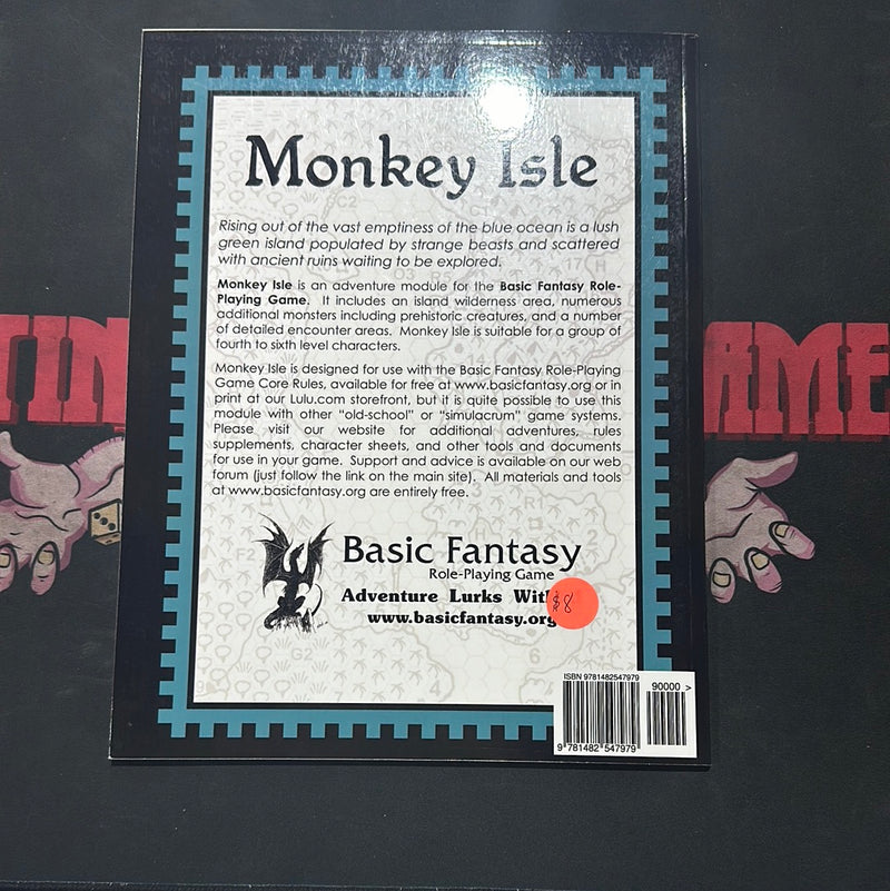 Basic Fantasy Role-Playing Game: Monkey Isle