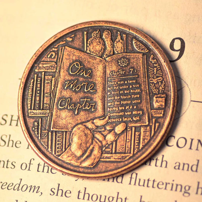 Shire Post Mint - One More Chapter / Go To Bed Copper Decision Maker Coin