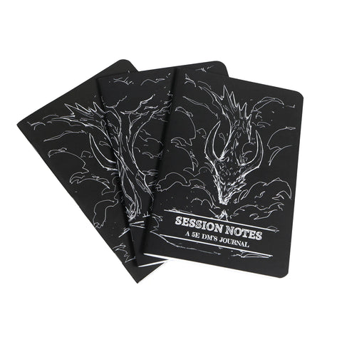 Dungeon Notes DM's Journals 3 Pack - Black