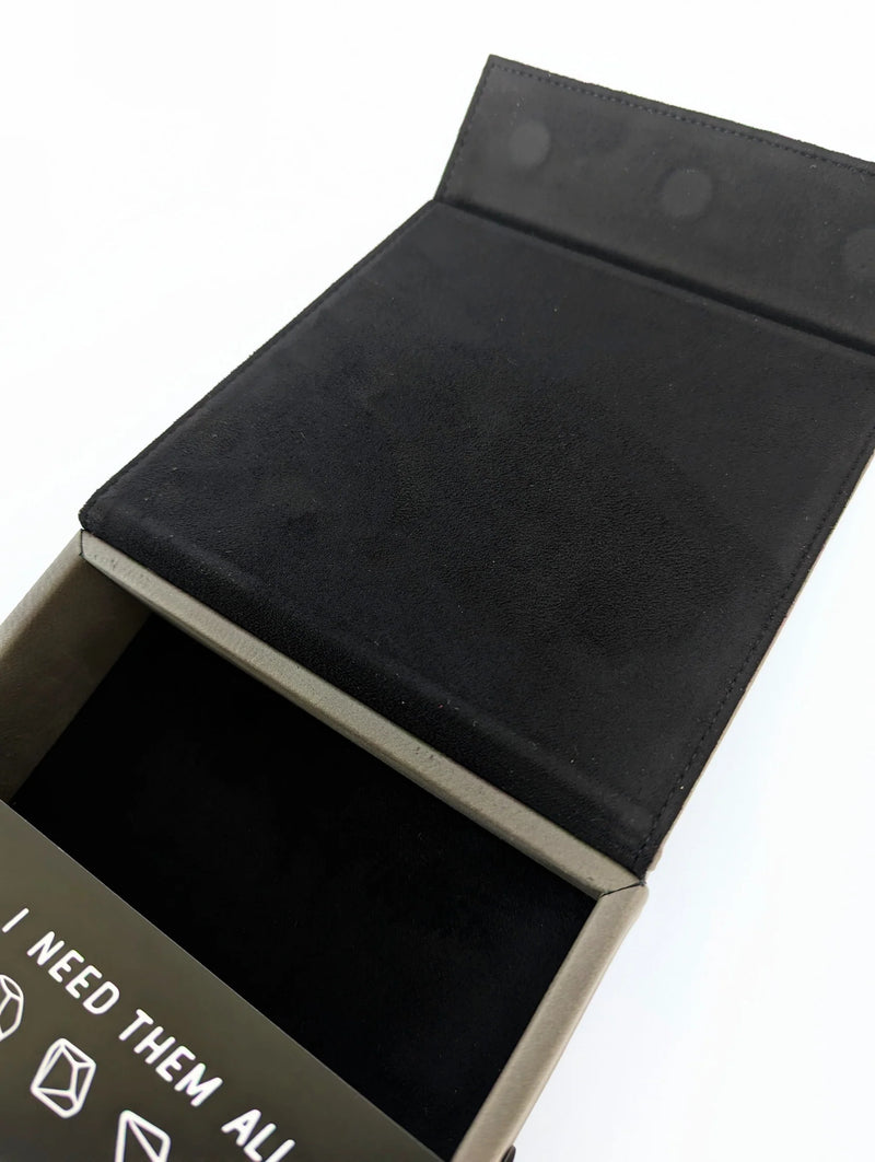 Yes, I Need Them All | Vegan Leather Dice Box