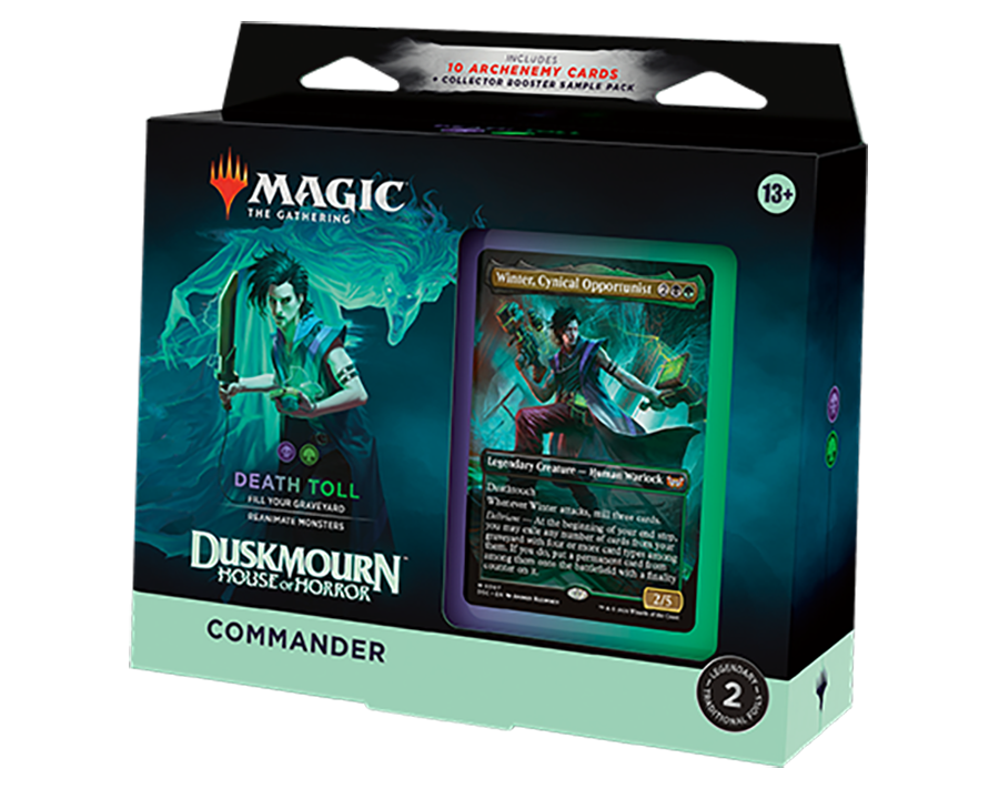 MTG: Duskmourn Commander Deck - Death Toll MTG: Duskmourn Commander Deck - Death Toll