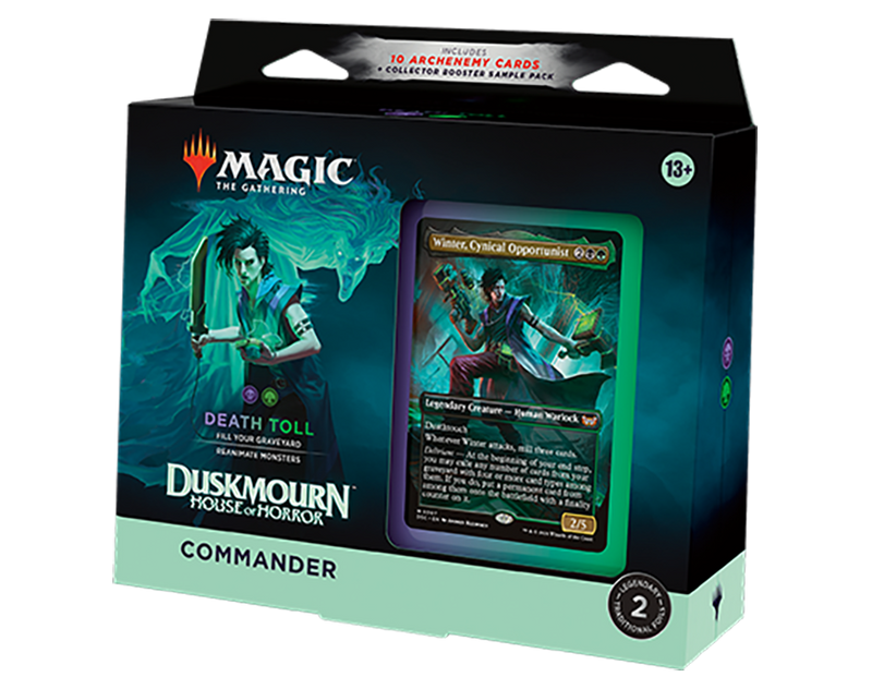 MTG: Duskmourn Commander Deck - Death Toll (Pre-Order)