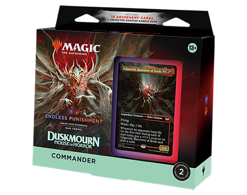MTG: Duskmourn Commander Deck - Endless Punishment MTG: Duskmourn Commander Deck - Endless Punishment