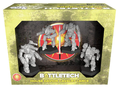 BattleTech: House Davion Cavalry Lance ForcePack
