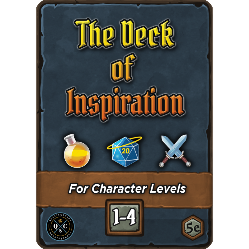 Deck of Inspiration: Lvl 1-4