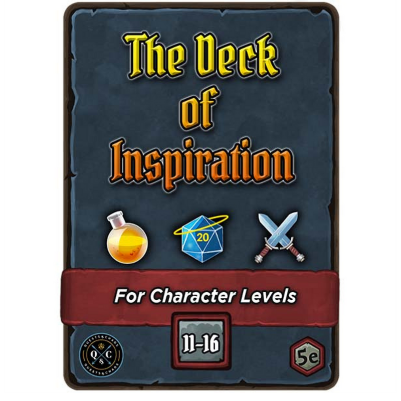 Deck of Inspiration: Lvl 11-16