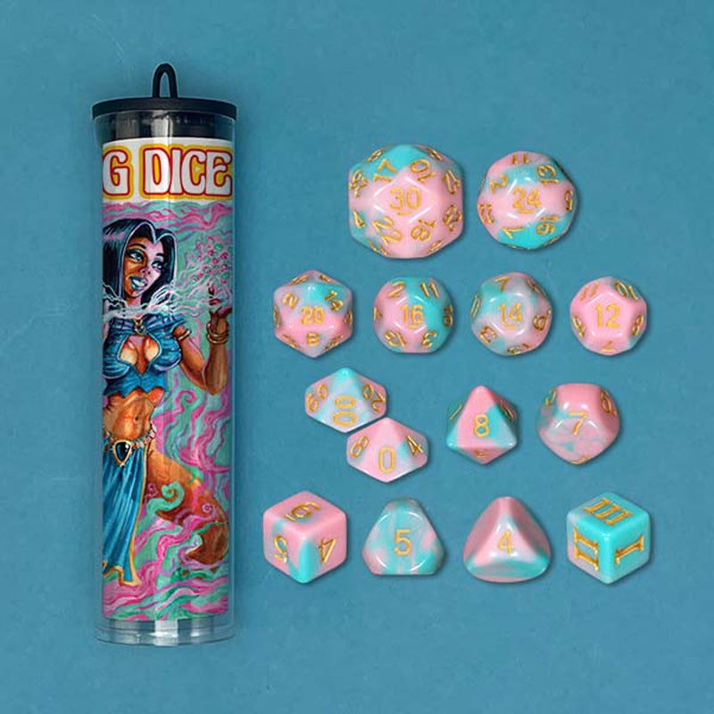 DCC RPG Dice: Vello's Crystalized Creations GMG6065