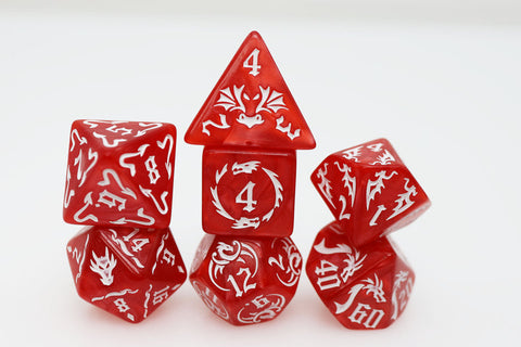 FBG2650 Drake's Flight: Inferno (Polyhedral Dice Set)