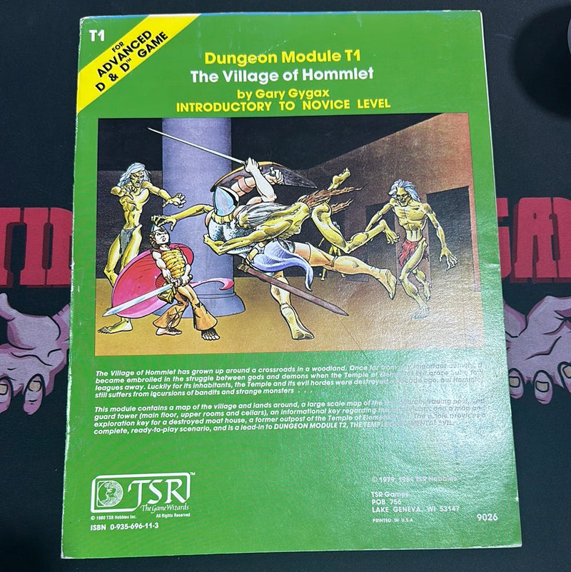 Advanced Dungeons & Dragons 1E: The Village of Hommlet T1