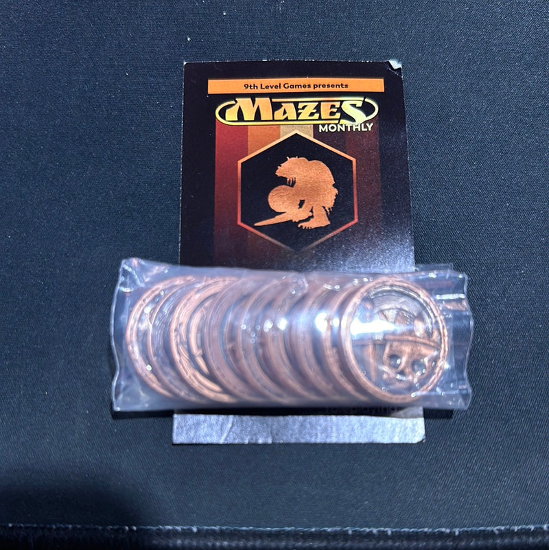 Mazes RPG Metal Coin Pack