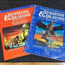 Dungeons & Dragons 1E: Set 2 Expert Rules Blue Box - No Dice (Eighth Printing) A