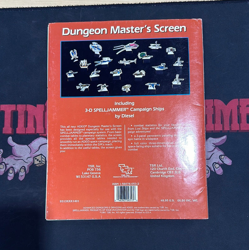 Advanced Dungeons & Dragons 2E: Spelljammer Dungeon Master’s Screen