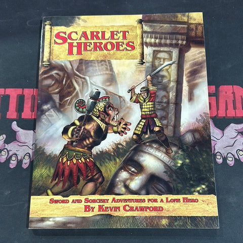Scarlet Heroes - Sword and Sorcery Adventures for a Lone Hero