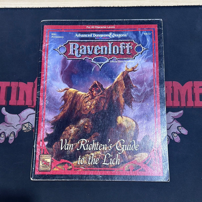 Advanced Dungeons & Dragons 2E: Ravenloft - Van Richten’s Guide to the Lich