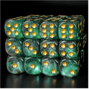 FBG1206 12 piece Pip D6's - Evergreen Forest