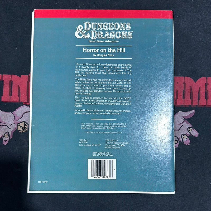 Dungeons & Dragons 1E: Horror on the Hill B5