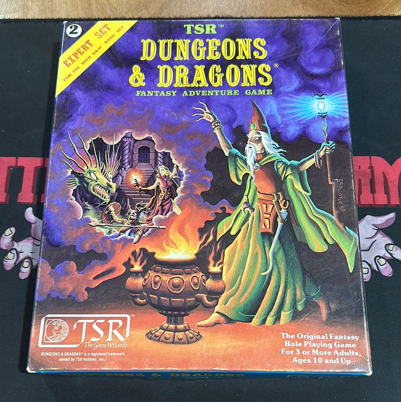 Dungeons & Dragons 1E: Expert Set (Second Printing)