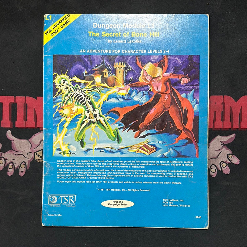 Advanced Dungeons & Dragons 1E: The Secret of Bone Hill L1 (B)