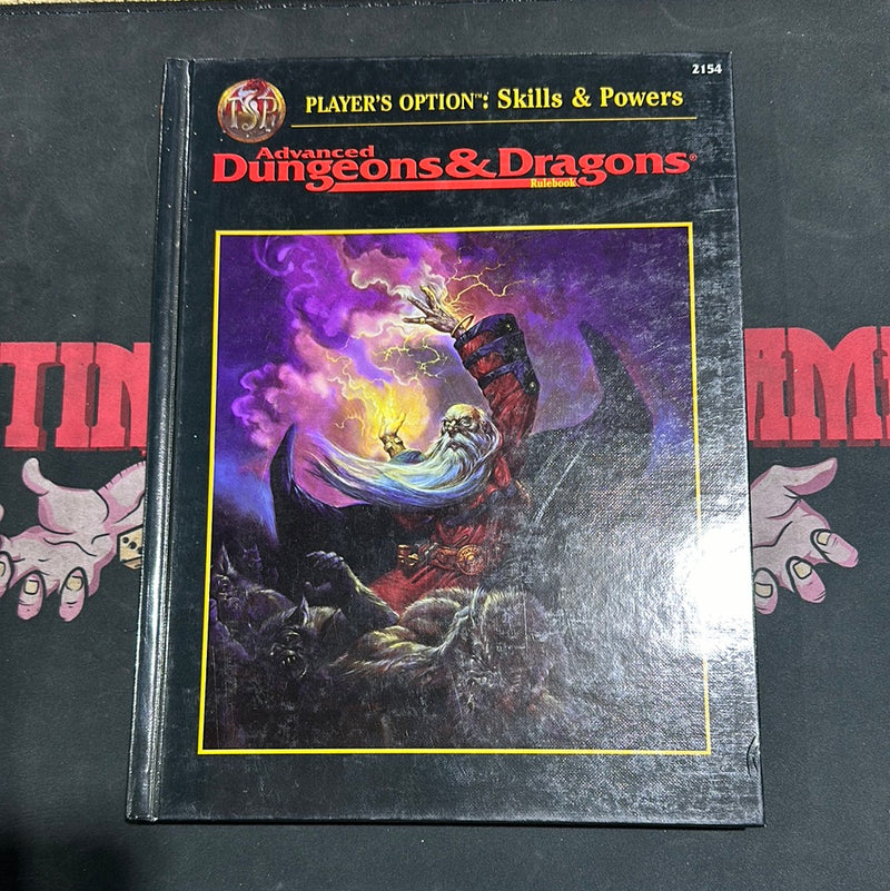 Advanced Dungeons & Dragons 2E: Player’s Option: Skills & Powers (Hard Cover)