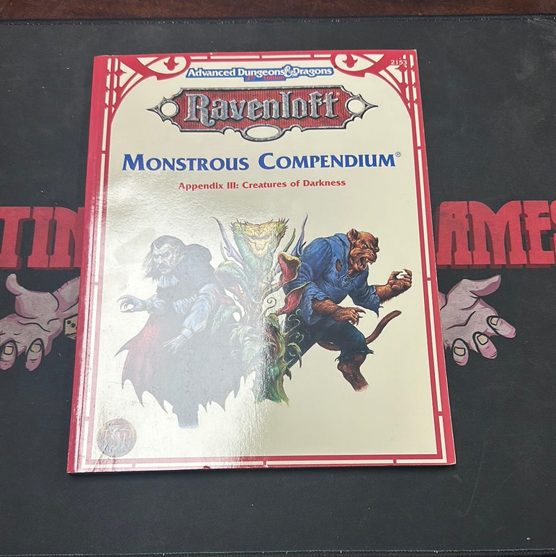 Advanced Dungeons & Dragons 2E: Ravenloft - Monstrous Compendium Appendix III: Creatures of Darkness