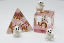 FBG2418 Pink Polar Bear (Polyhedral Dice Set)