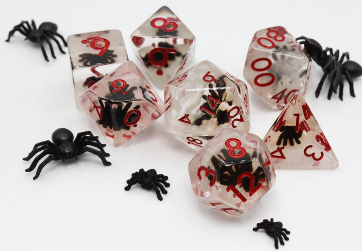 FBG2425 Black Widow (Polyhedral Dice Set)