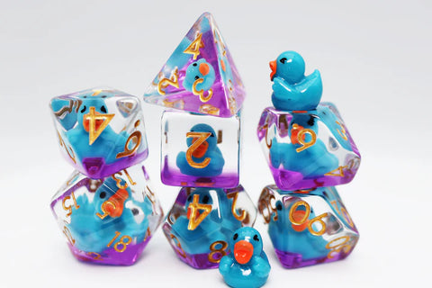 FBG2571 Duck on the Pond (Polyhedral Dice Set)