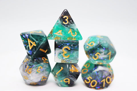 FBG2575 Forest Fog (Polyhedral Dice Set)
