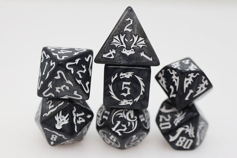 FBG2652 Drake's Flight: Nightmare (Polyhedral Dice Set)