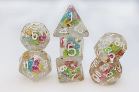 FBG2664 Tropical Punch (Polyhedral Dice Set)