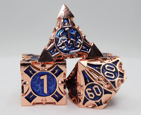FBG4345 Quiver of Arrows: Discovery Arrow (Metal Polyhedral Dice Set)