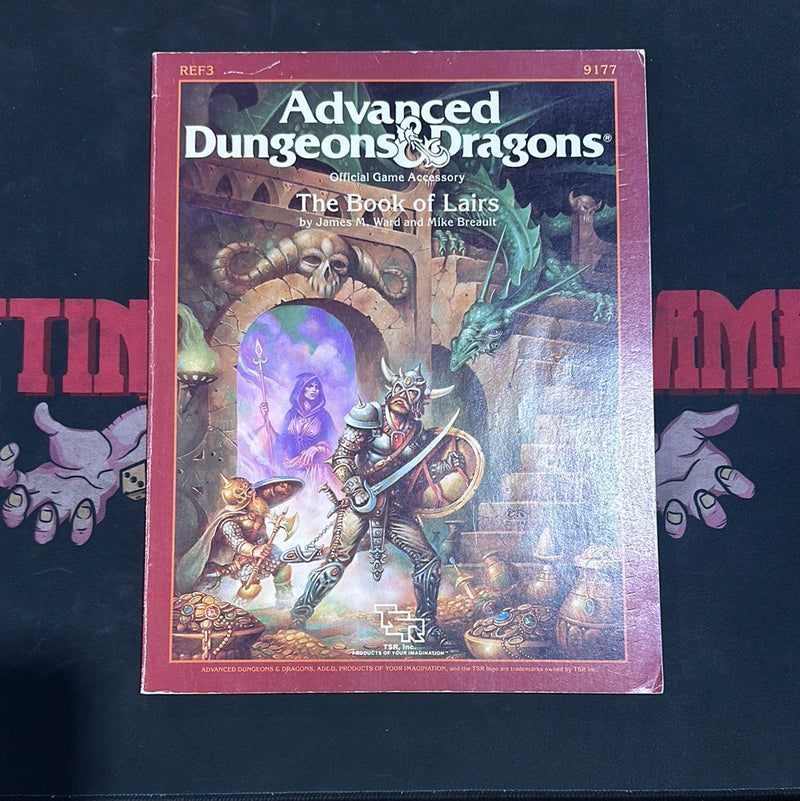 Advanced Dungeons & Dragons 1E: The Book of Lairs