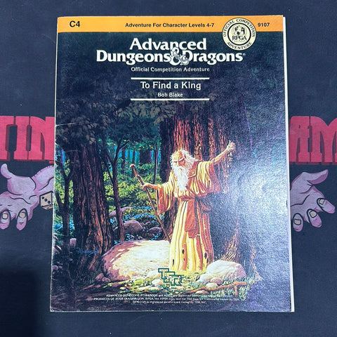 Advanced Dungeons & Dragons 1E - To Find a King C4