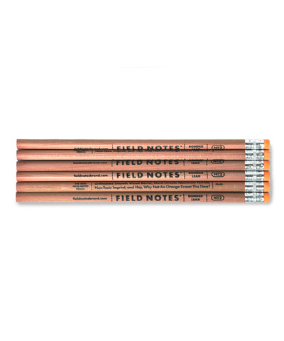 Field Notes Clic No. 2 Woodgrain Pencil 6-Pack