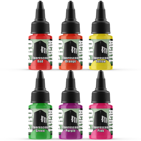 Pro Acryl Flourescents Set