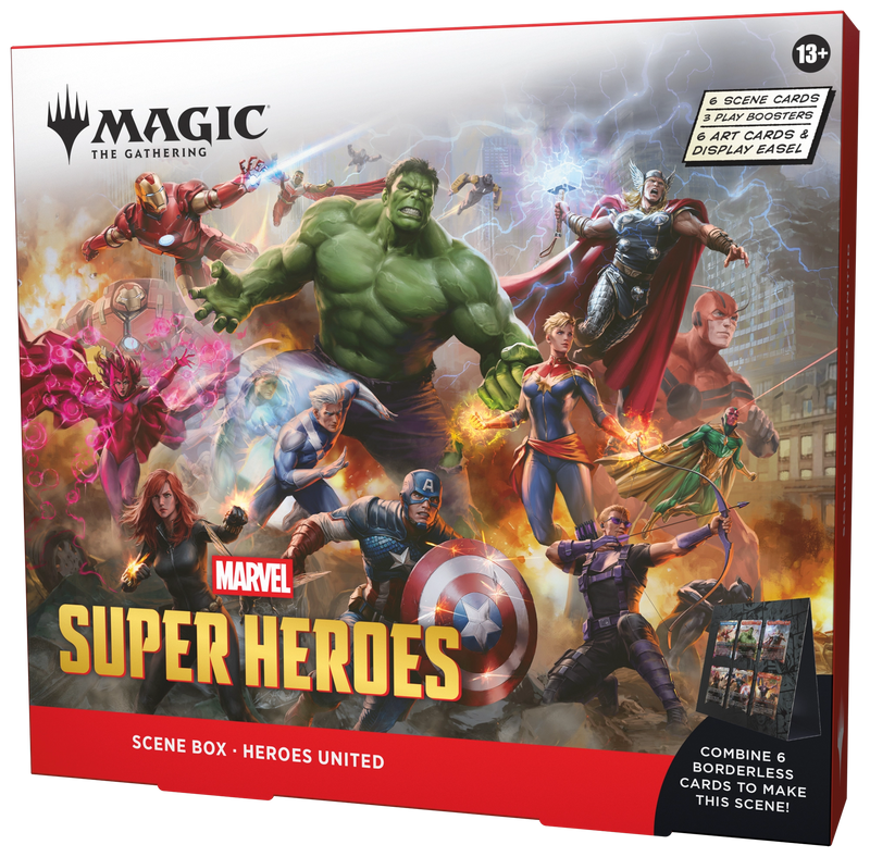 Magic: The Gathering - Marvel Super Heroes Heroes United Scene Box (pre-order)