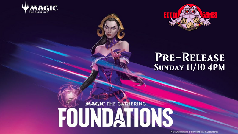 MtG Foundations Pre-Release Sunday 11/10