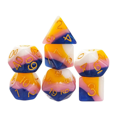 FBG2631 Fruit Taffy (Polyhedral Dice Set)