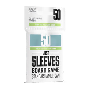 Just Sleeves: Standard American Board Game - Clear (50)
