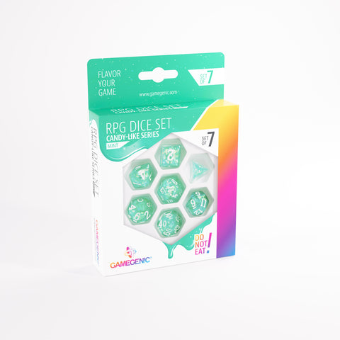 Gamegenic RPG Dice Set Candy-Like Series: Mint