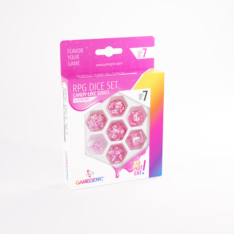 Gamegenic RPG Dice Set Candy-Like Series: Raspberry