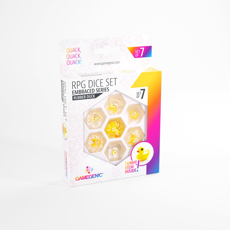Gamegenic RPG Dice Set Embraced Series - Rubber Duck