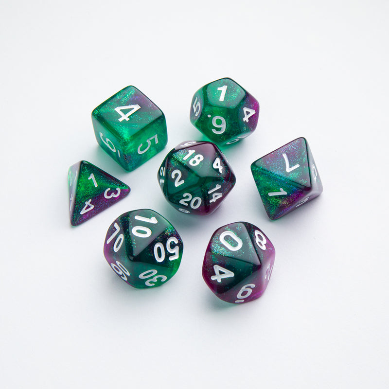 Gamegenic RPG Dice Set Galaxy Series: Aurora