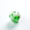 Gamegenic RPG Dice Set Glow Series: Toxic Stones