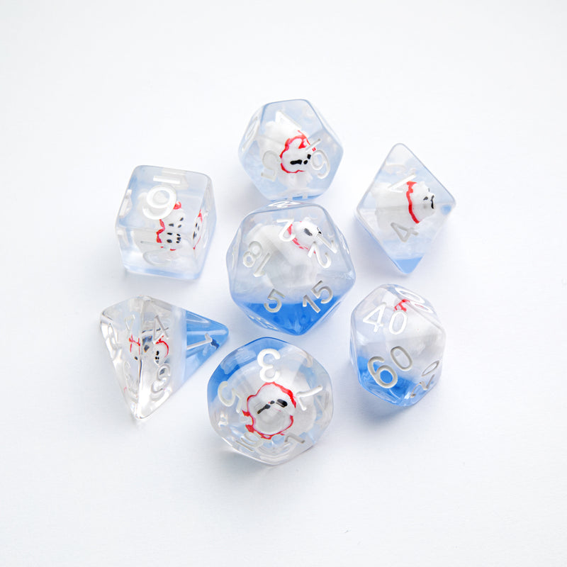 Gamegenic RPG Dice Set Embraced Series: Polar Bear